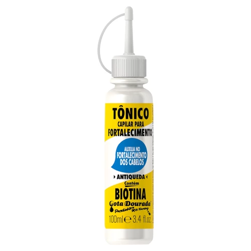 Gota Dourada Tónico De Fortalecimento Capilar - Biotina