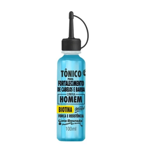 Gota Dourada Tónico De Fortalecimento - Cabelo & Barba