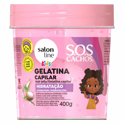 Salon Line Sos Cachos Kids Gelatina Capilar Hidratação