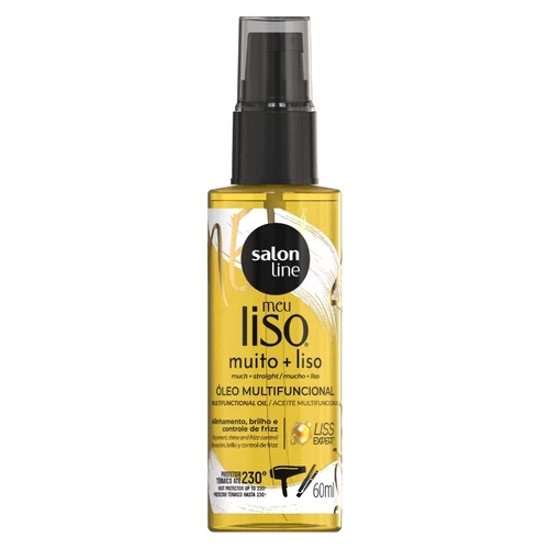 Salon Line Meu Liso Muito + Liso Óleo Multifuncional
