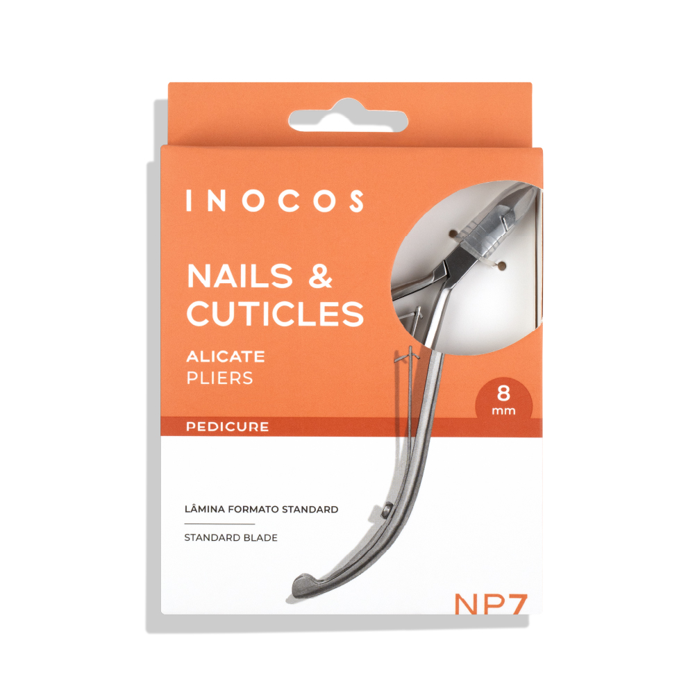 Alicate Cutículas & Unhas INOCOS Pedicure 8mm NP7