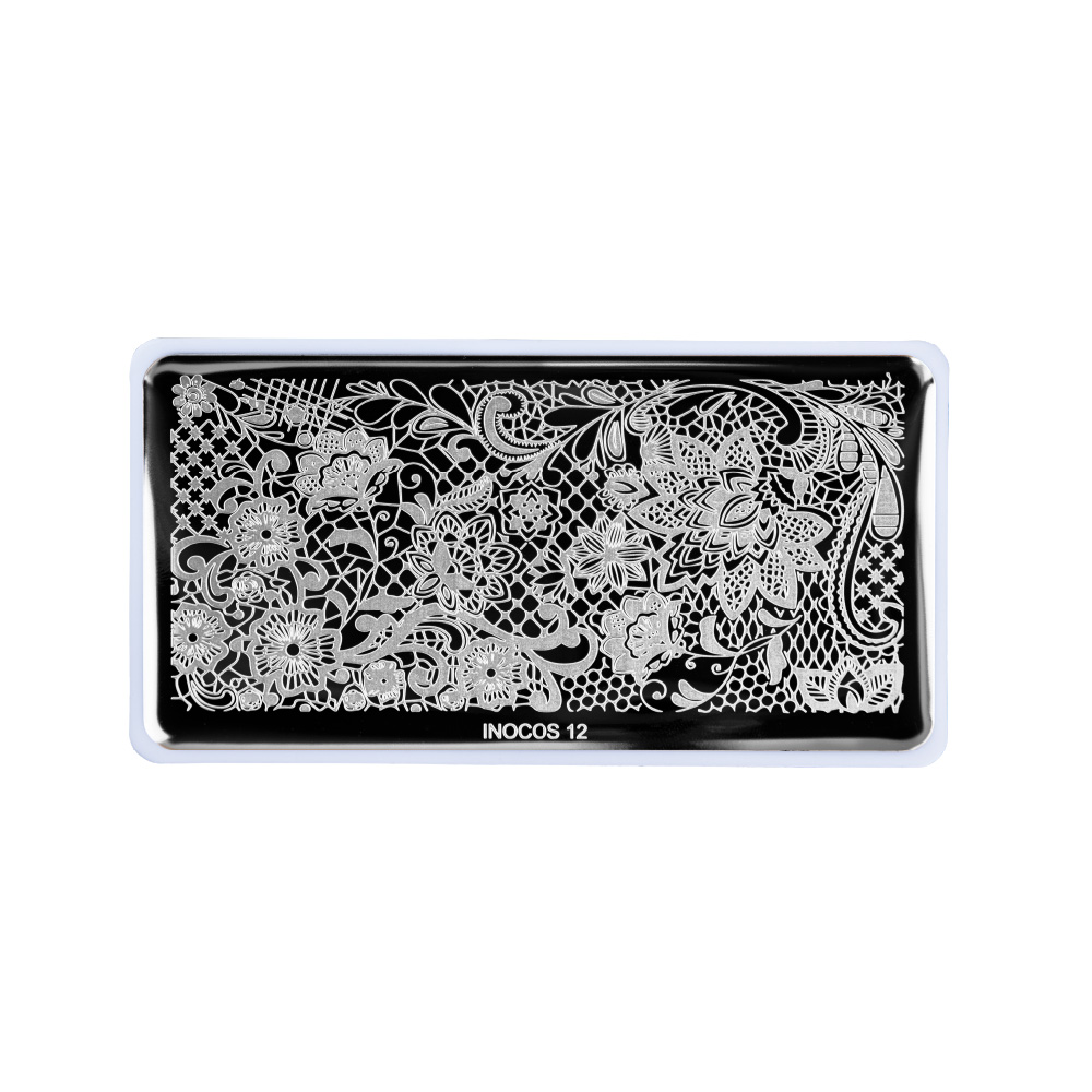 Placa de Carimbos INOCOS 12 XL Lace