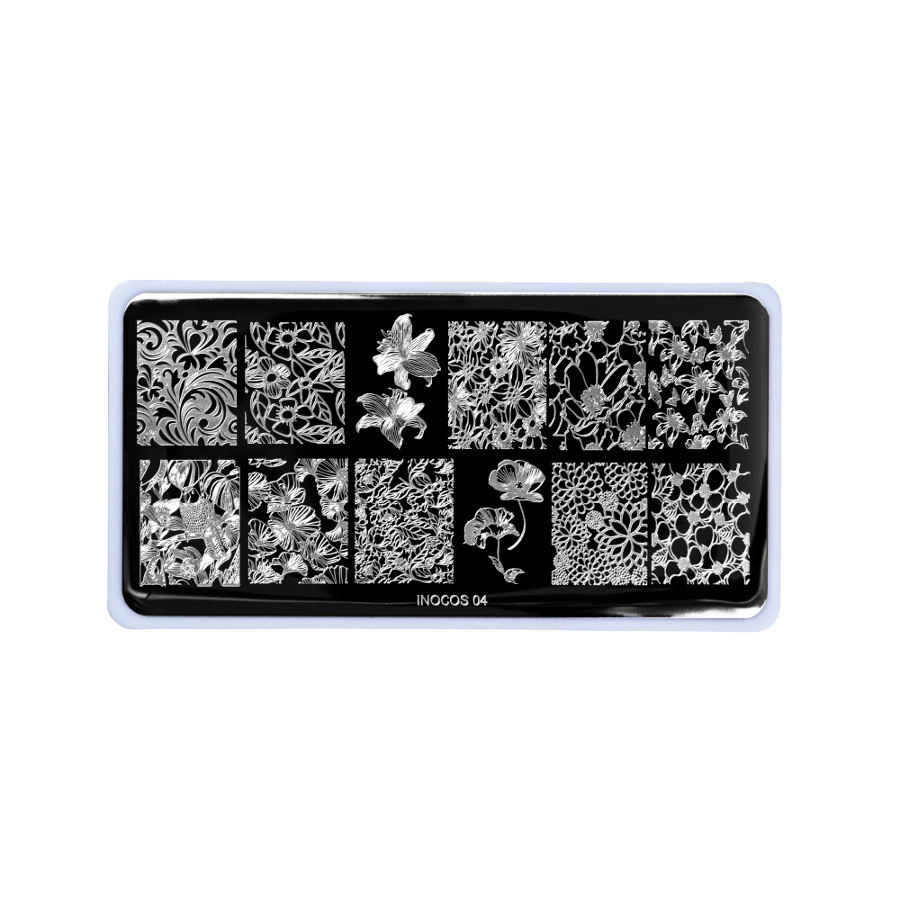 Placa de Carimbos INOCOS 04 Exotic