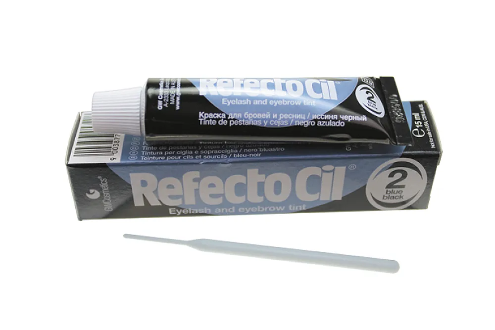 Coloração Sobrancelhas Refectocil Nº 2 Preto Azulado 15 ml