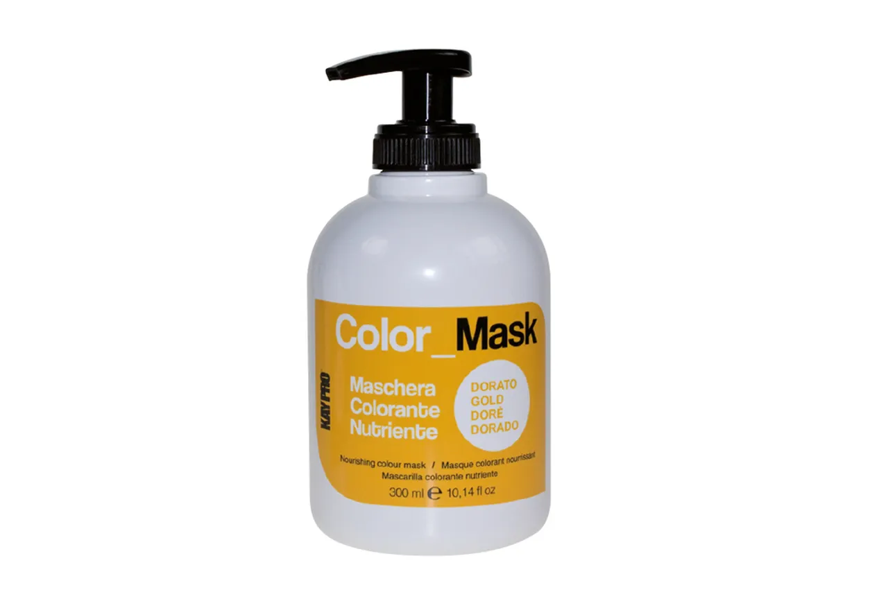 Máscara Capilar Colorante Kaypro Color Mask Ouro 300 ml