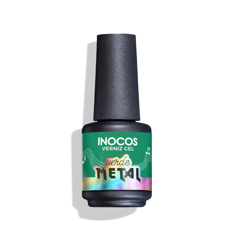 Verniz Gel INOCOS Verde Metal