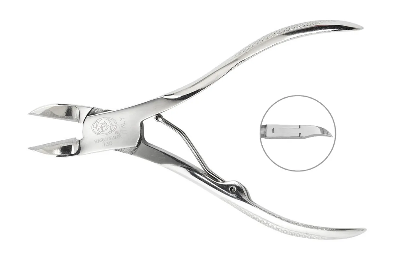 Alicate Unhas Baruffaldi Aço 10 cm