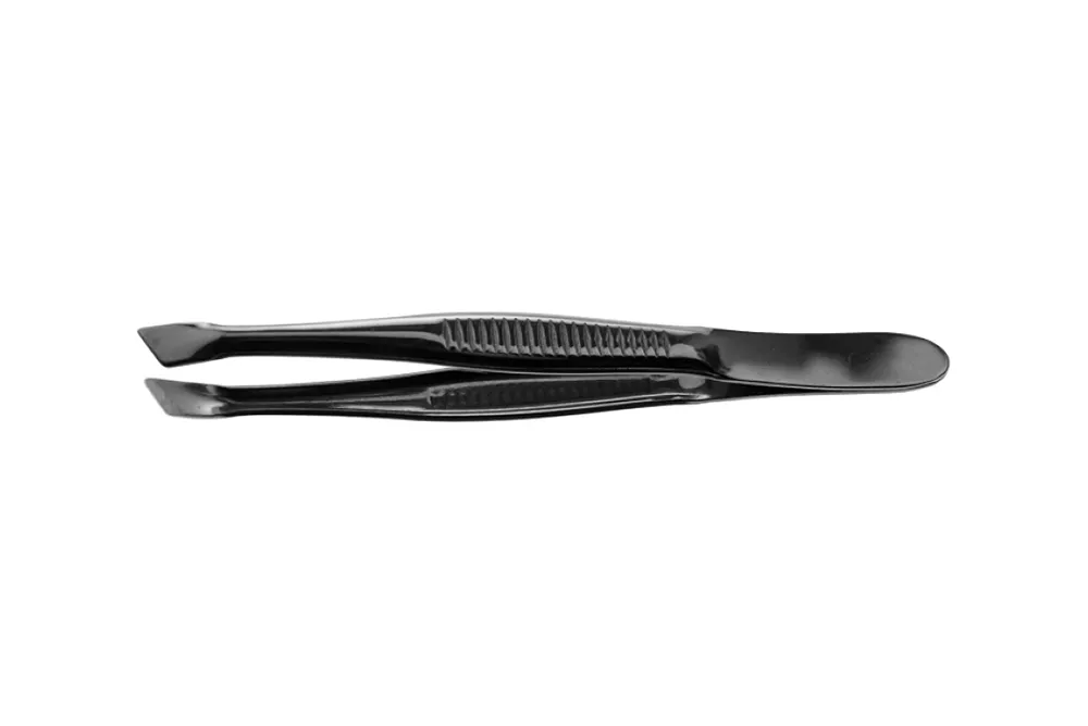 Pinça Oblíqua Baruffaldi Preta 9 cm