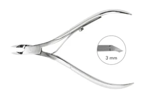Alicate Cutículas Baruffaldi Inox 10 cm - 3 mm