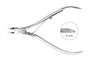 Alicate Cutículas Baruffaldi Inox 10 cm - 5 mm