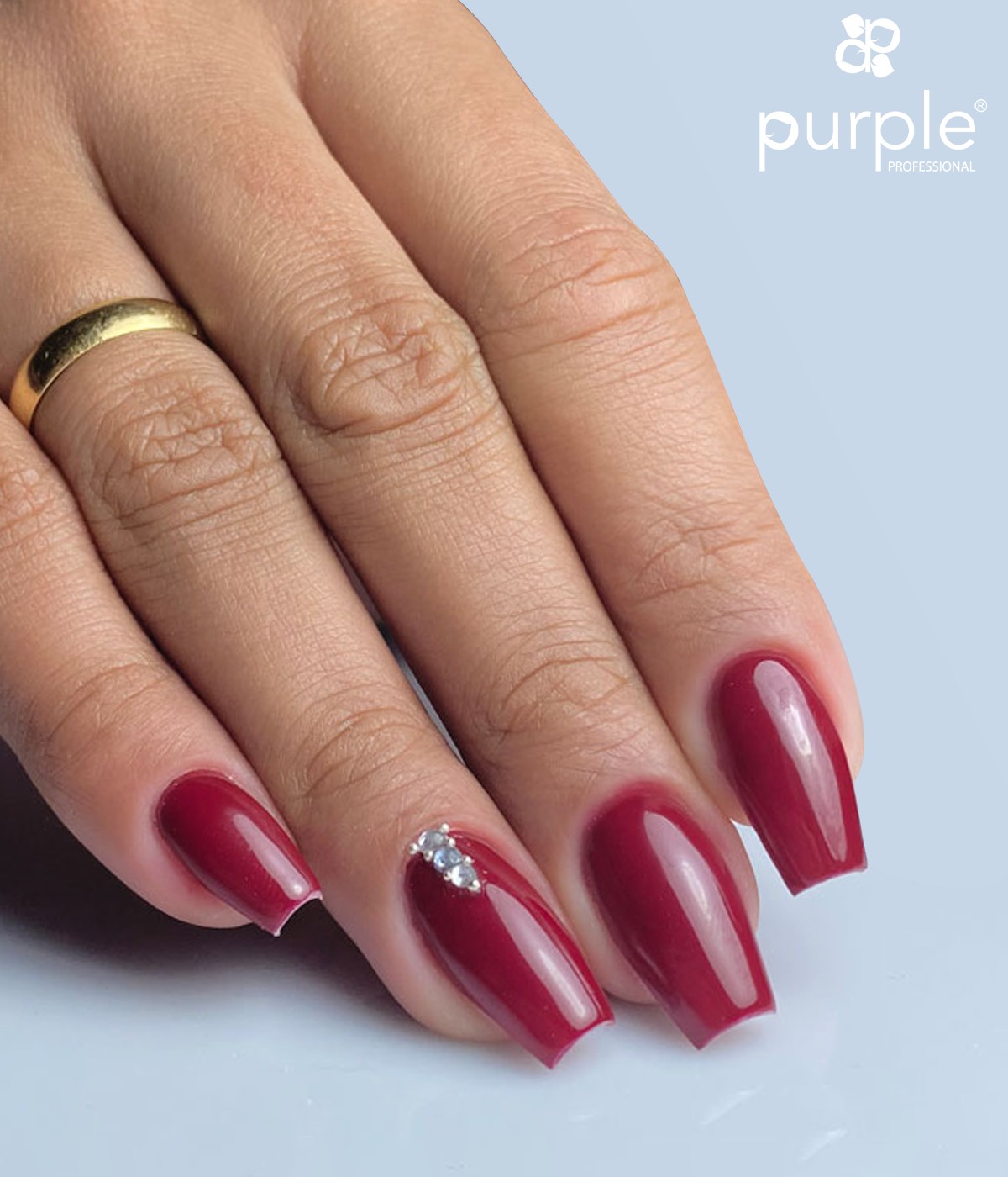 VERNIZ GEL PURPLE COMPLETELY TRENDY-P2126
