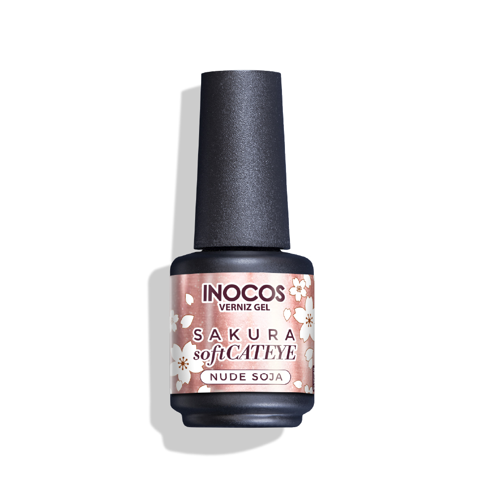 Verniz Gel INOCOS Cateye Nude Soja