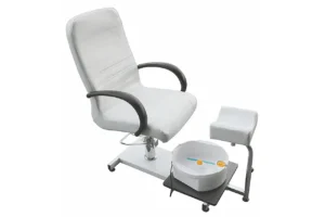 Cadeira de Pedicure com Massajador RickiParodi Branca