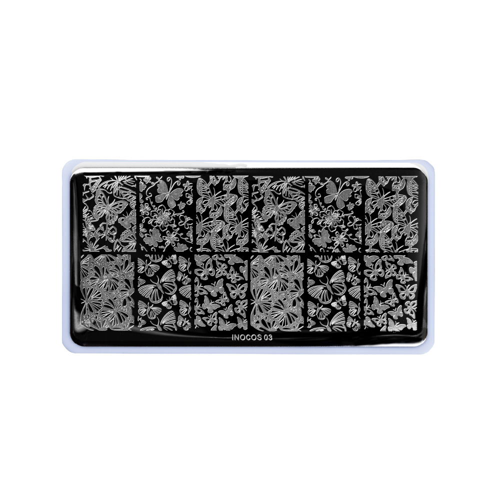 Placa de Carimbos INOCOS 03 Butterfly