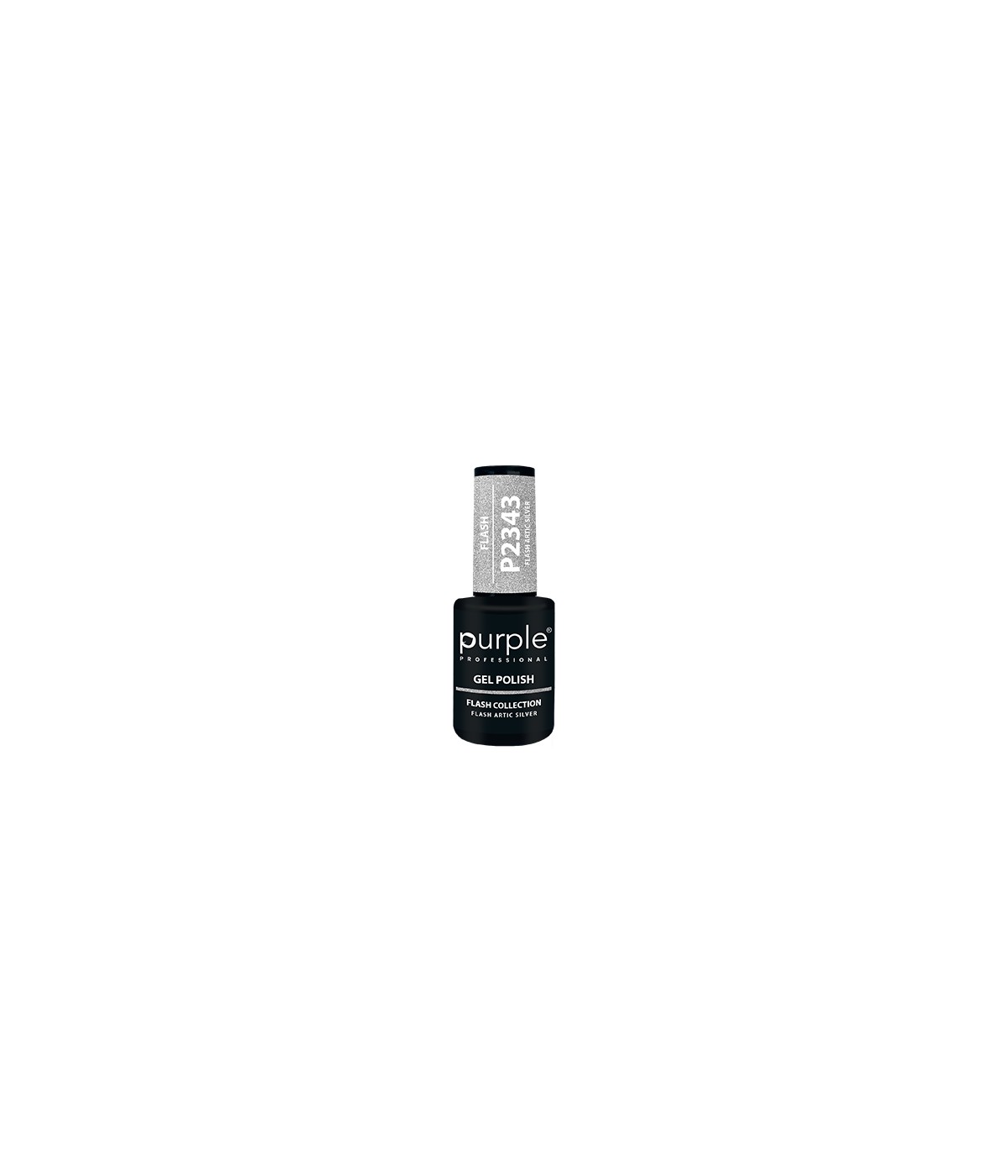 VERNIZ GEL PURPLE FLASH ARTIC SILVER-P2343