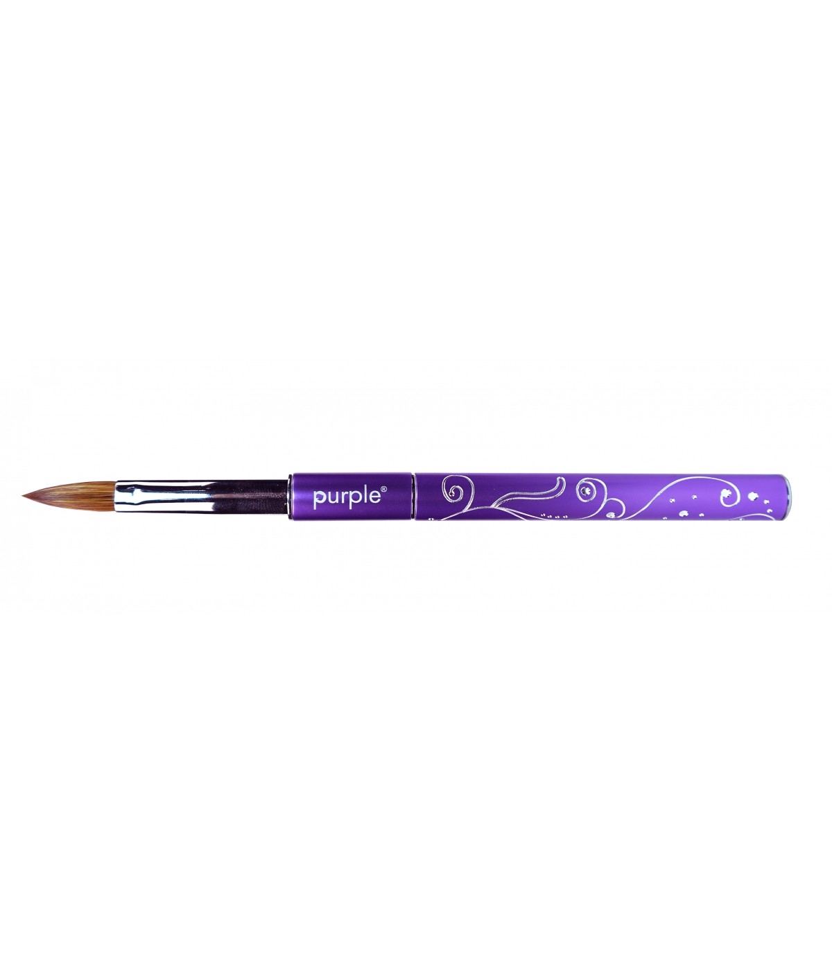 PINCEL RACOON OVAL #8 METALLIC HANDLE