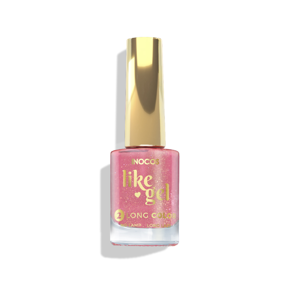 Like Gel INOCOS 158 Nude Rosa Cintilante