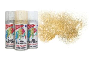 Laca Cor Fantasia Glitter PRATA 100 ml