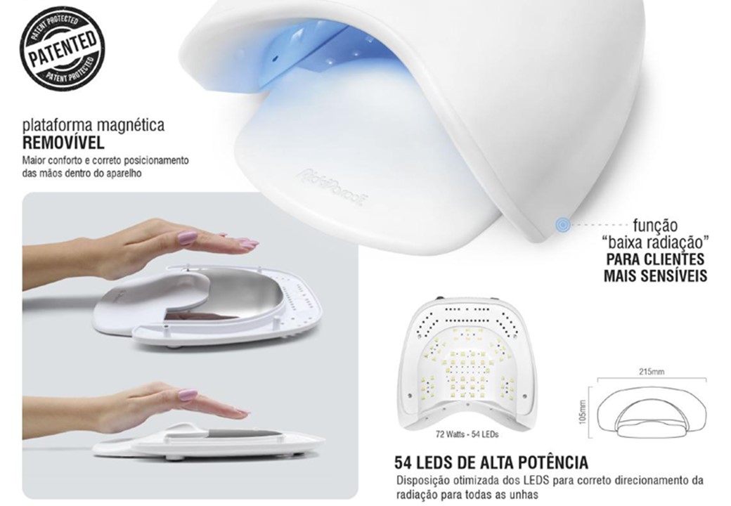 Catalisador Led Uv RickiParodi VComfort108