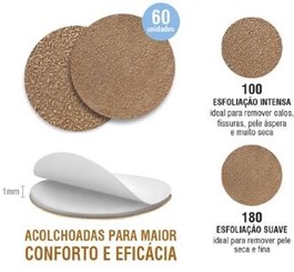 Lixa Pedicure RickiParodi ProsCallus Descartável #180 60 Unidades