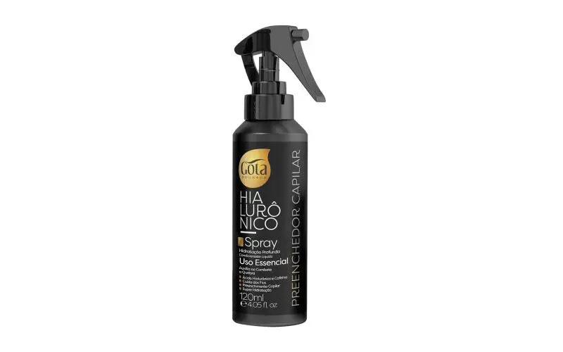 Gota Dourada Spray Uso Essencial Preenchedor Hialurônico 120ml