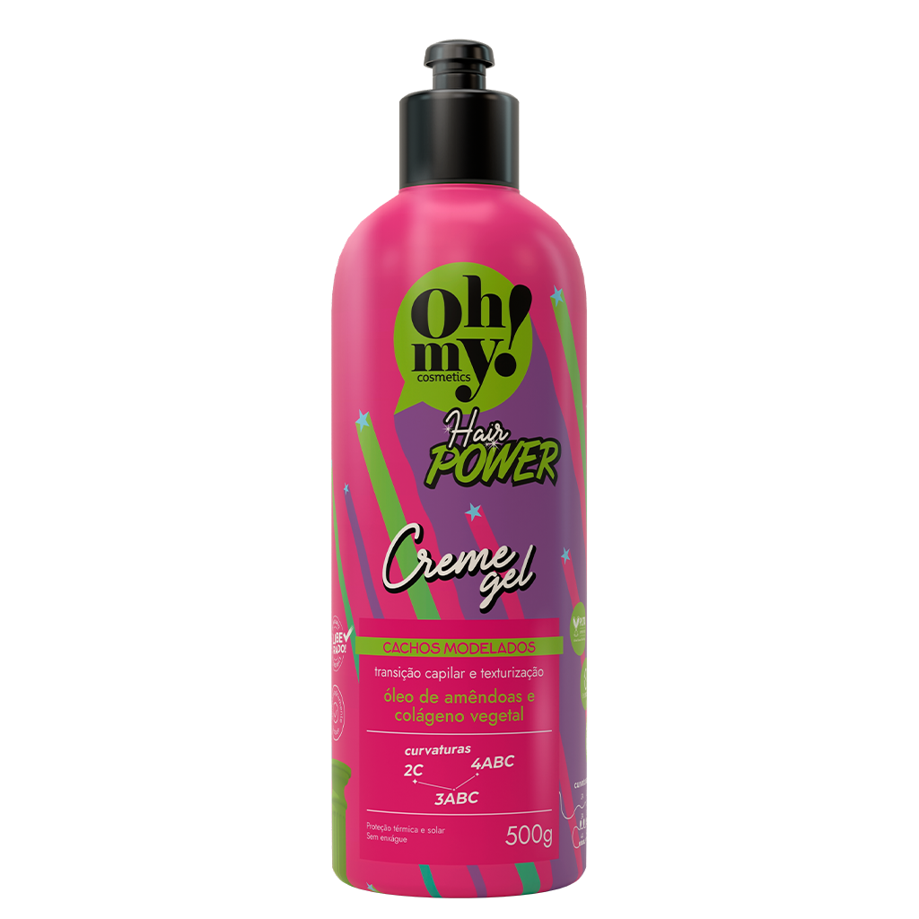 CREME GEL HAIR POWER 500G - OH MY
