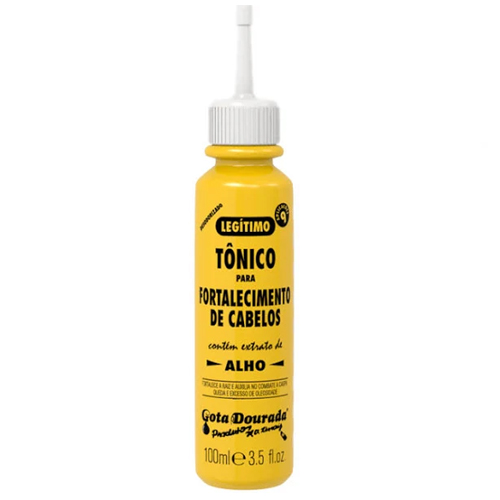 Gota Dourada Tónico de Fortalecimento Com Alho – 100ml