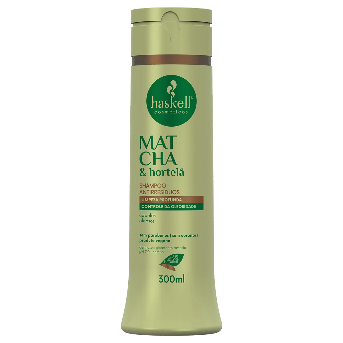 Matcha & Hortelã – Shampoo Antirresíduos 300 ml
