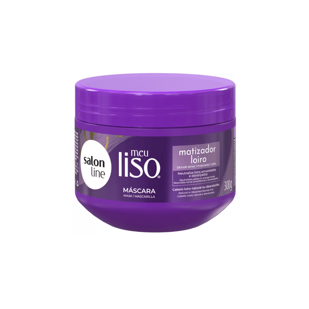 Salon Line Meu Liso Máscara Matizadora Loiro