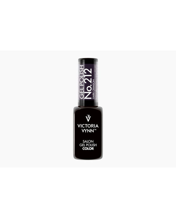 VICTORIA VYNN GEL POLISH 212 DARK CRIMSON 8ML