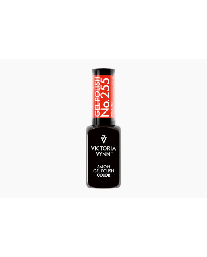 VICTORIA VYNN GEL POLISH 255 BRICK RED 8ML
