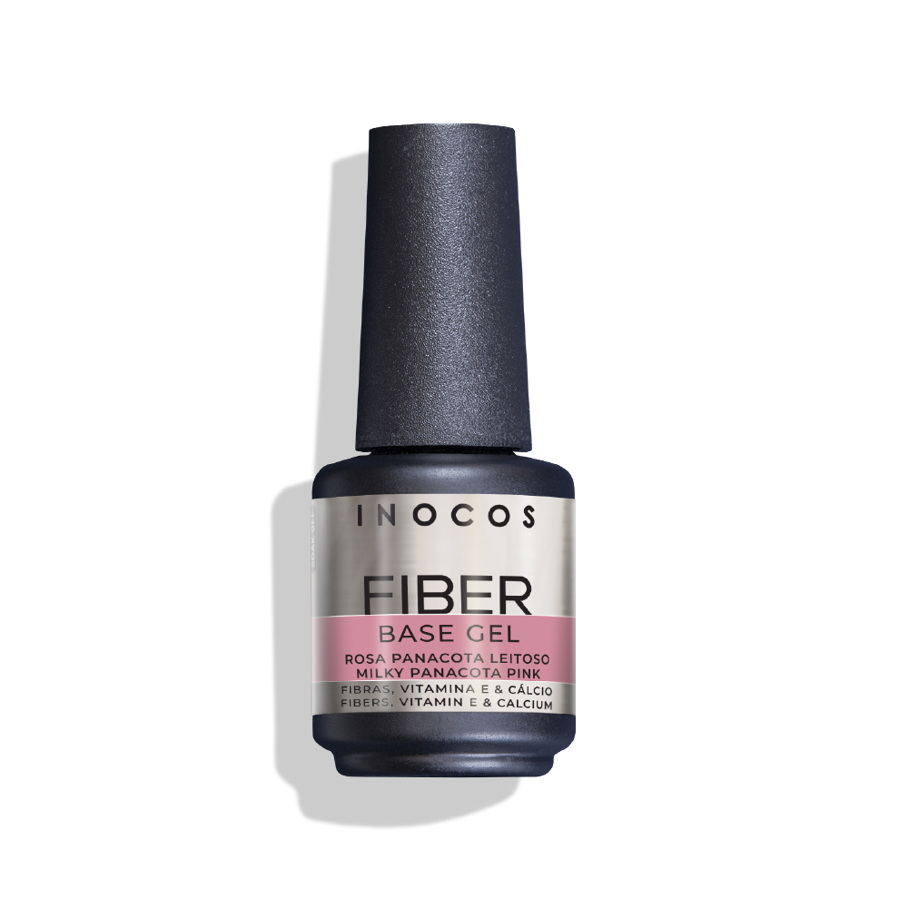 Fiber Base Gel INOCOS Rosa Panacota Leitoso