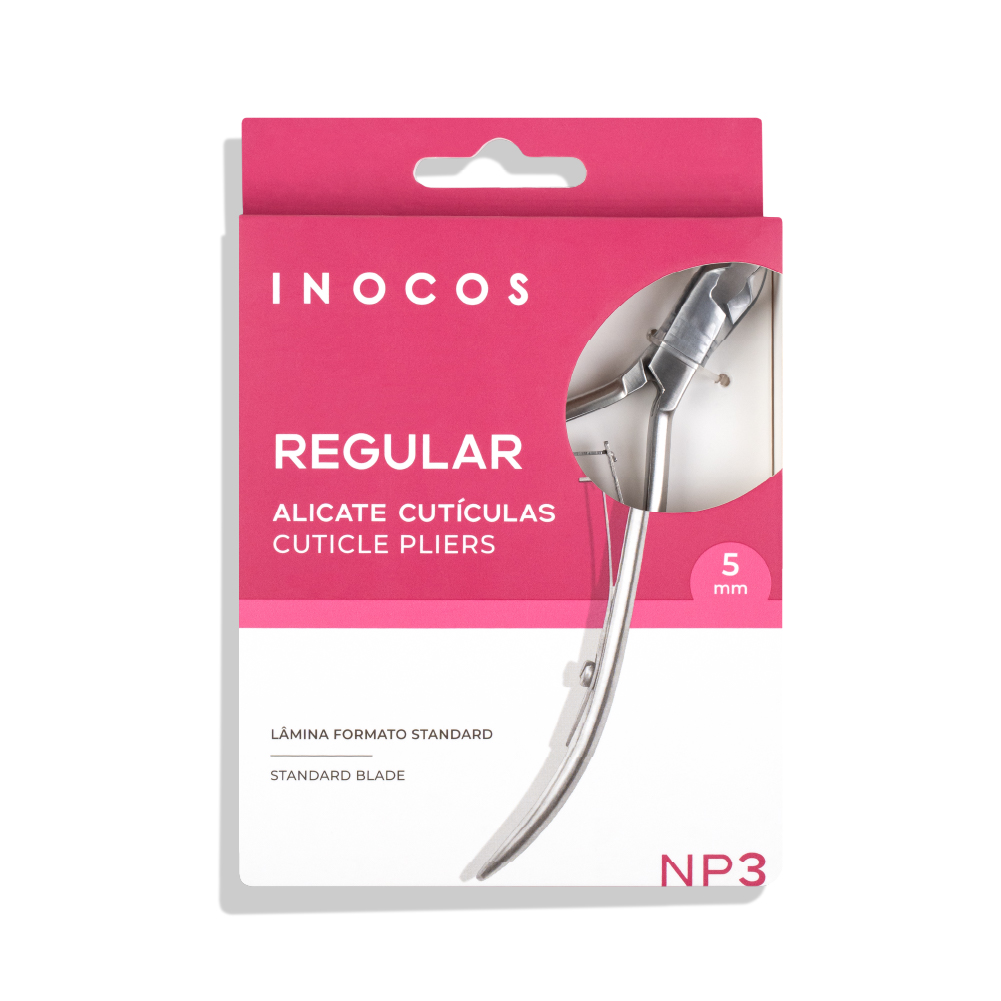 Alicate Cutículas INOCOS Manicure Regular 5mm NP3