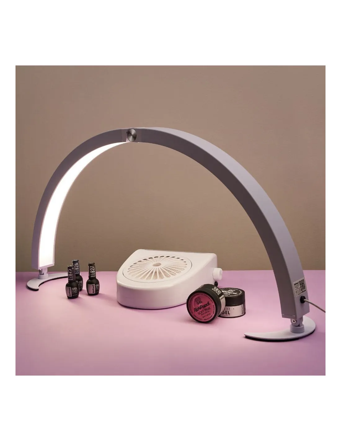 Candeeiro Mesa Led RickiParodi Hi-Lite Branco 24W