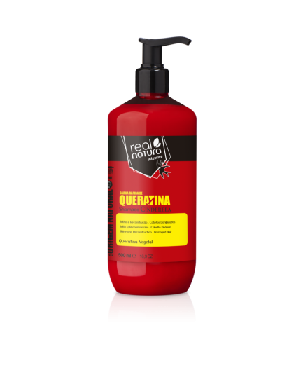 CHAMPÔ SEM SAL CARGA RÁPIDA DE QUERATINA CINDERELA 500ML