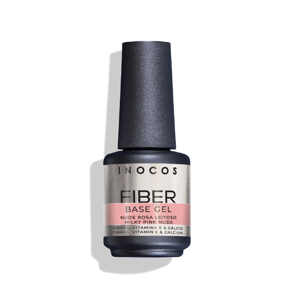 Fiber Base Gel INOCOS Nude Rosa Leitoso