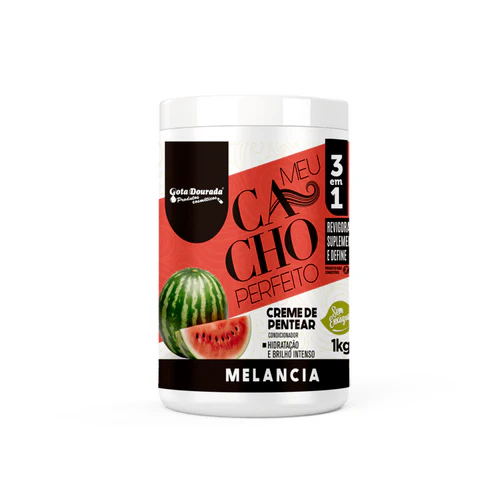 Gota Dourada Ativador Meu Cacho Perfeito Morango 1Kg