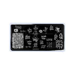 Placa de Carimbos INOCOS 01 Love