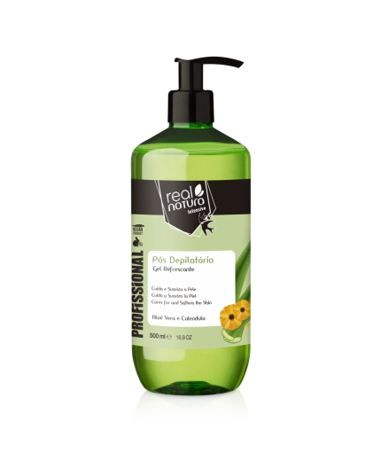 GEL PÓS DEPILATÓRIO ALOE VERA + CALÊNDULA 500ML