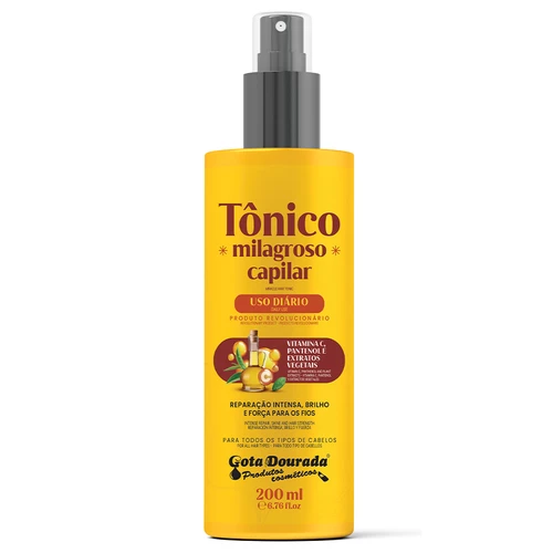 Gota Dourada Tónico Capilar Milagroso