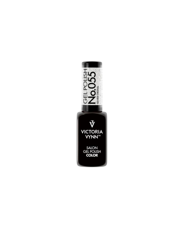 GEL POLISH 055 SILVER Cristal 8ml
