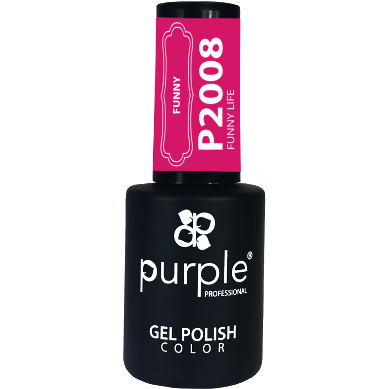 VERNIZ GEL PURPLE funny life-P2008