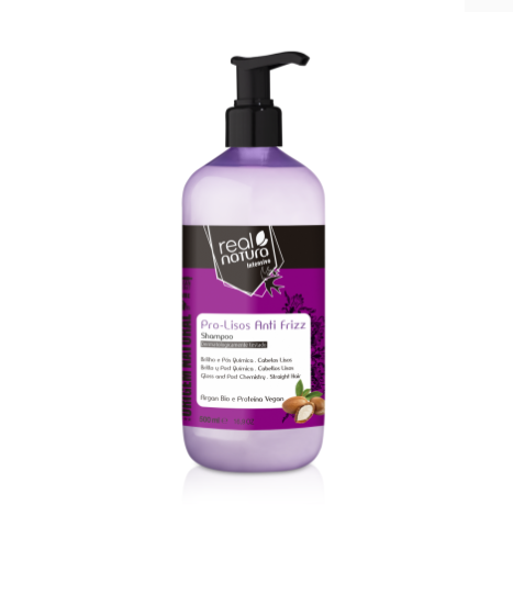 CHAMPÔ SEM SAL PRO-LISOS ANTI FRIZZ ARGAN 500ML