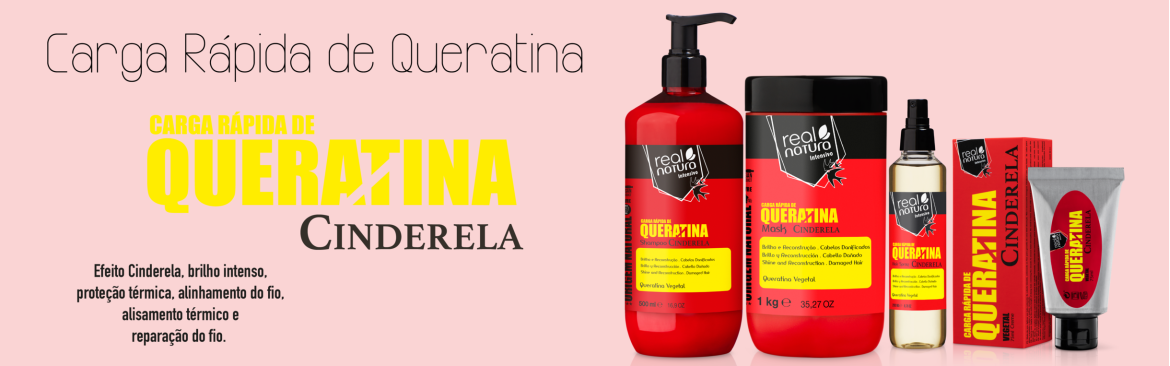 MÁSCARA SEM SAL CARGA RÁPIDA DE QUERATINA CINDERELA 1KG