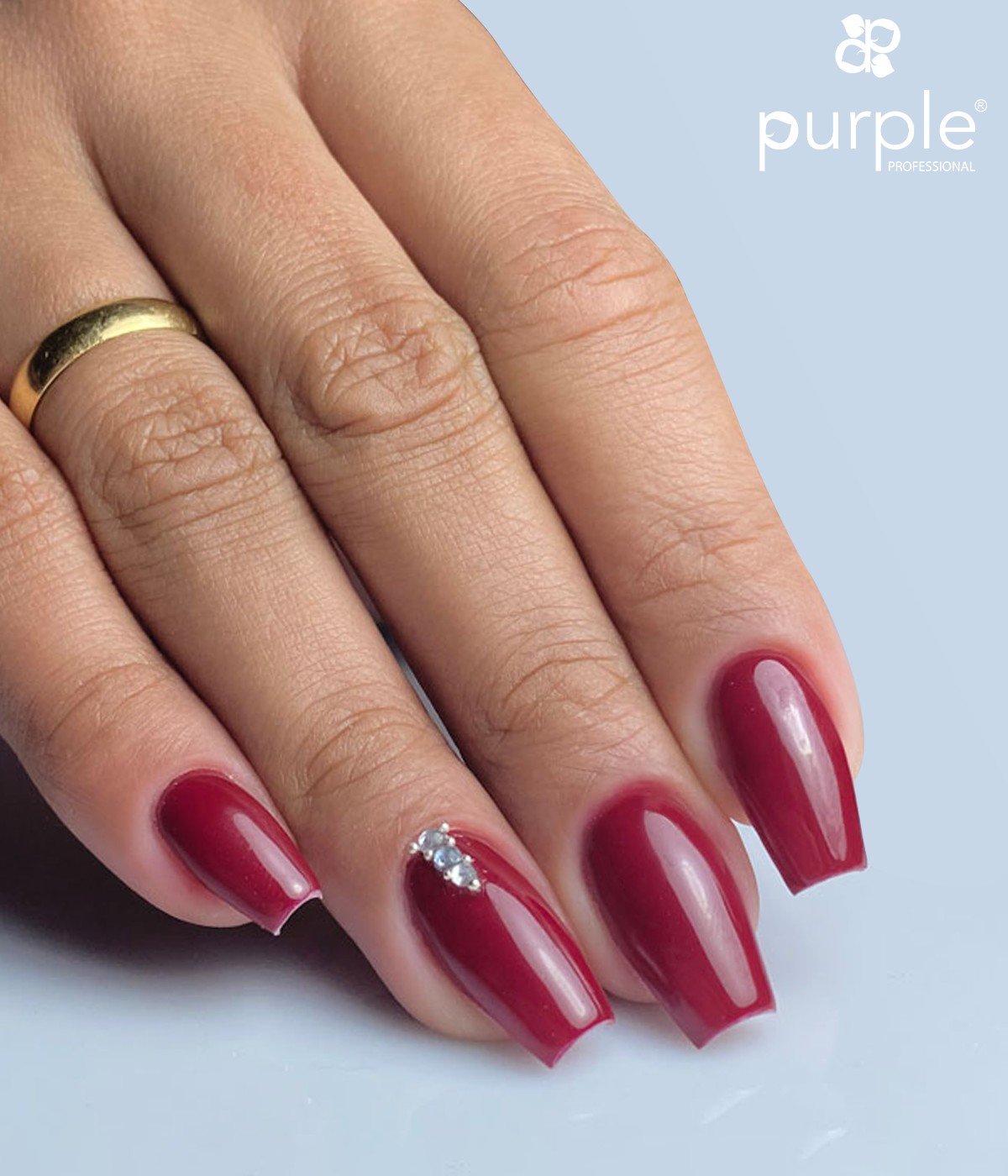 VERNIZ GEL PURPLE COMPLETELY TRENDY-P2126