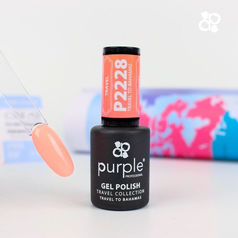 VERNIZ GEL PURPLE Travel to Bahamas-P2228