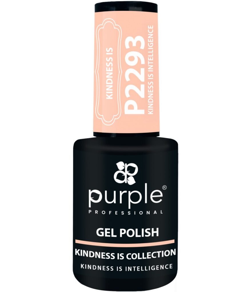 VERNIZ GEL PURPLE Kindness Is Intelligence-P2293