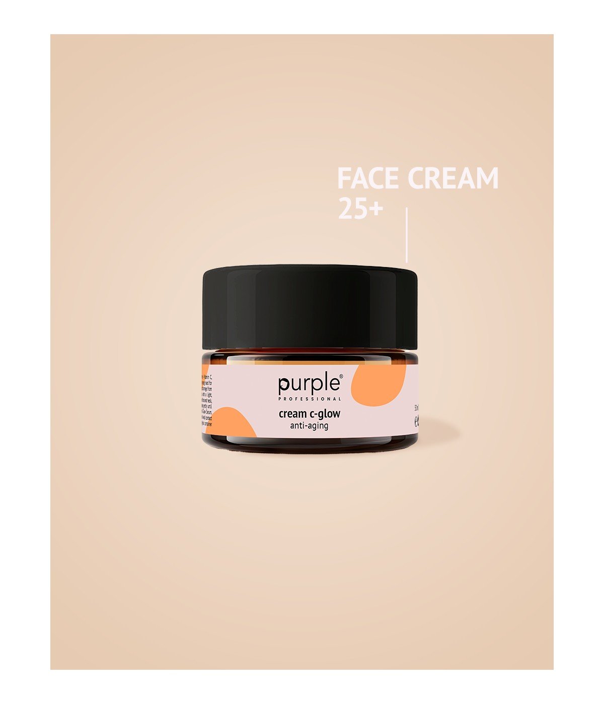 CREME DE ROSTO c-glow 25+