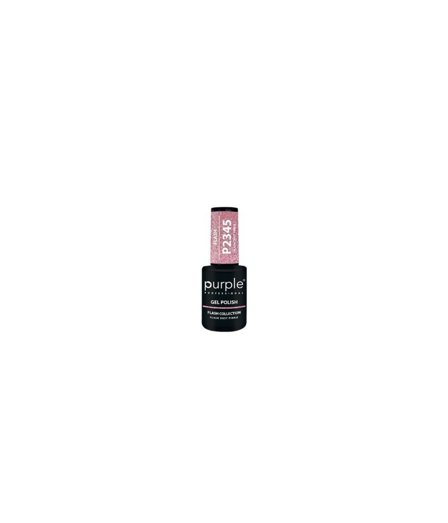 VERNIZ GEL PURPLE FLASH DUST PINKIE-P2345