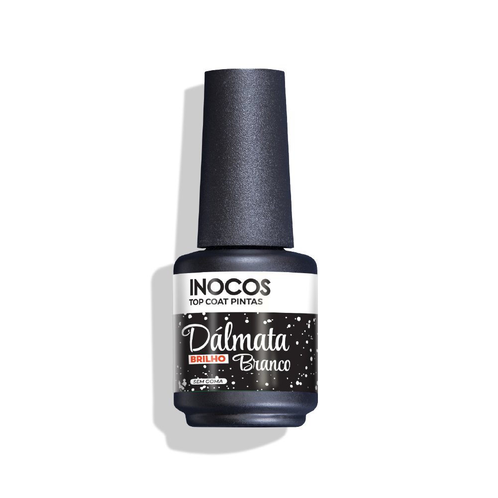 Top Coat INOCOS Dálmata Branco Brilho